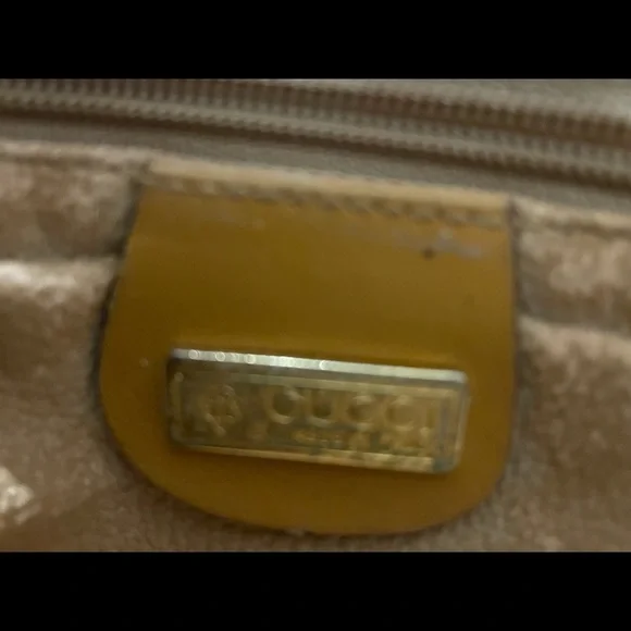 Gucci Vintage 80’s camel cross body handbag - Picture 7 of 8